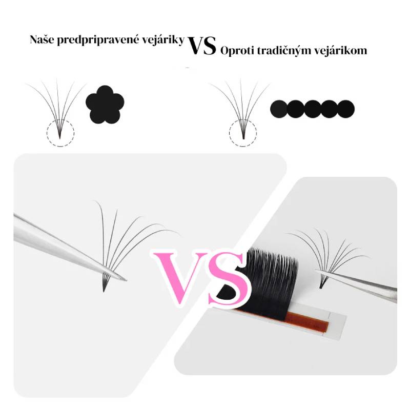 5D mihalnice MIX C, 0,07 X 9-14 mm - 320 trsov